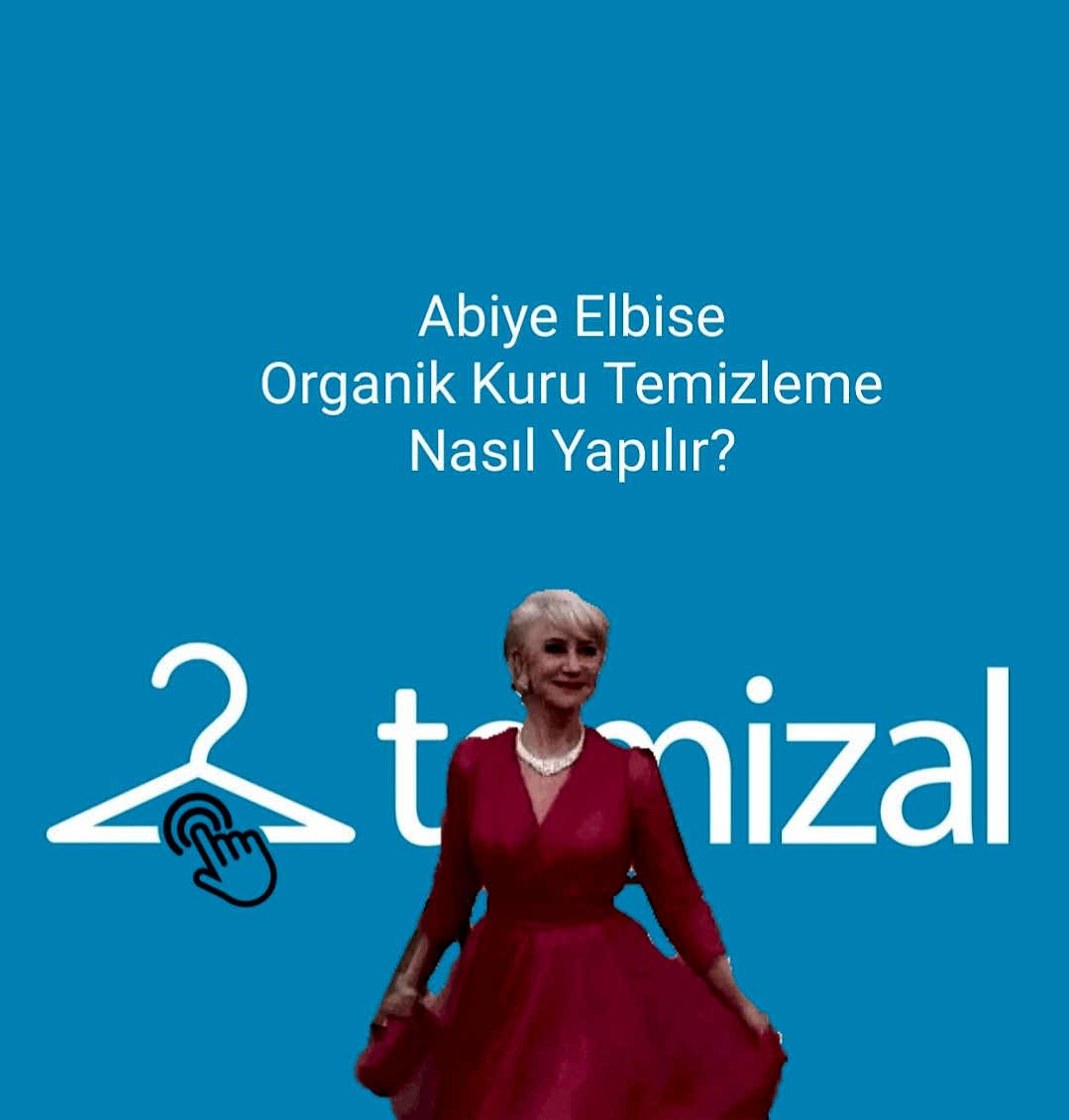 Abiye Elbise Organik Kuru Temizleme Nasıl Yapılır 