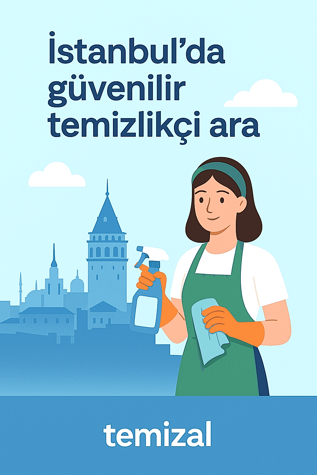 İstanbul’da güvenilir temizlikçi ara