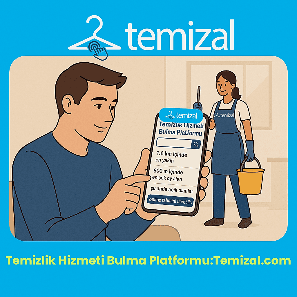 Temizlik Hizmeti Bulma Platformu: Güvenilir Temizlikçiye Hızlı ve Kolay Ulaşın!