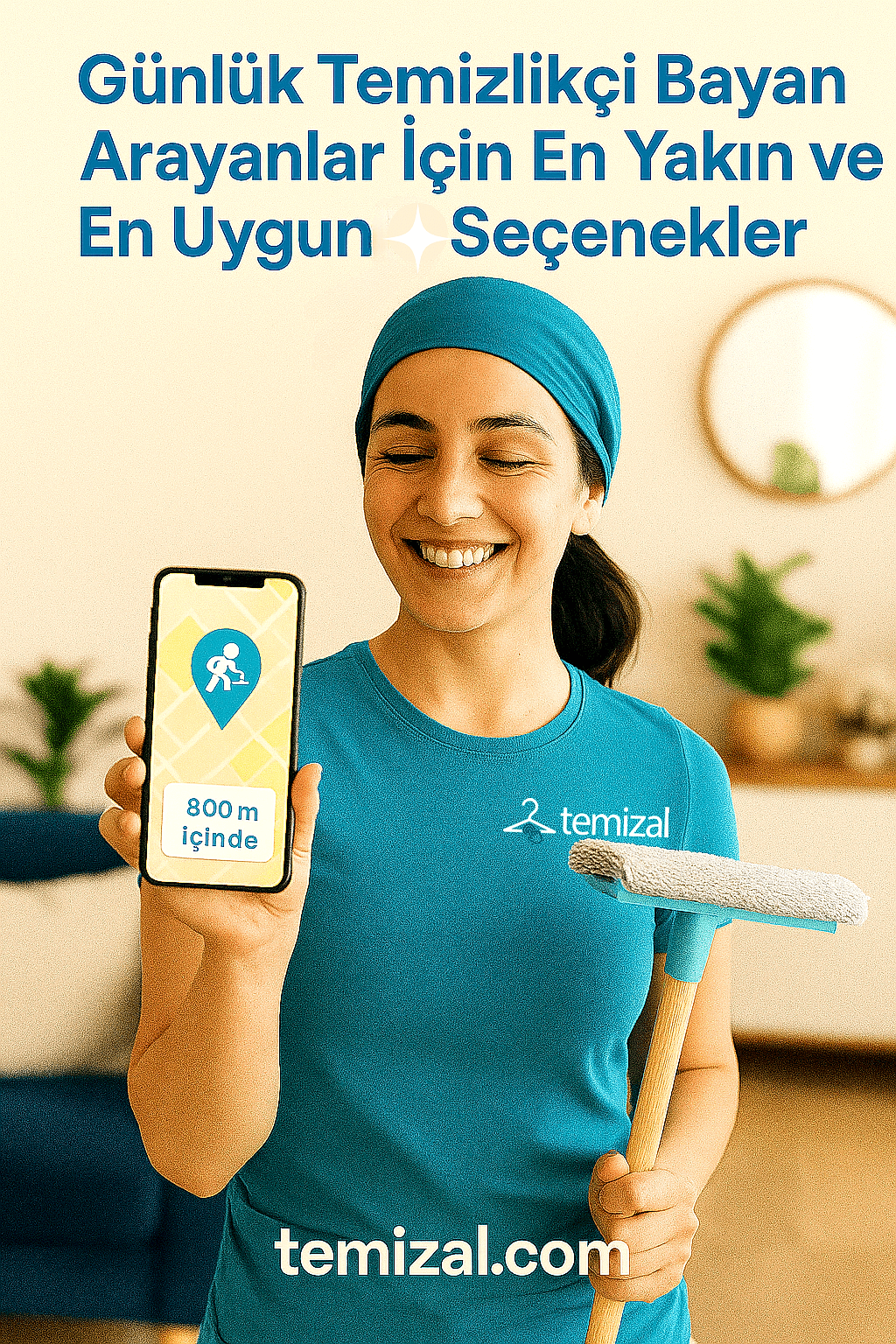 Günlük Temizlikçi Bayan Arayanlar İçin En Yakın ve Güvenilir Seçenekler