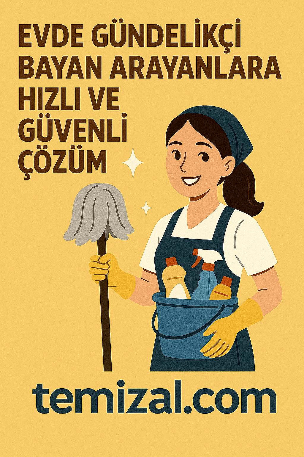 Evde Gündelikçi Bayan Arayanlara Temizal’dan Hızlı ve Güvenli Çözüm