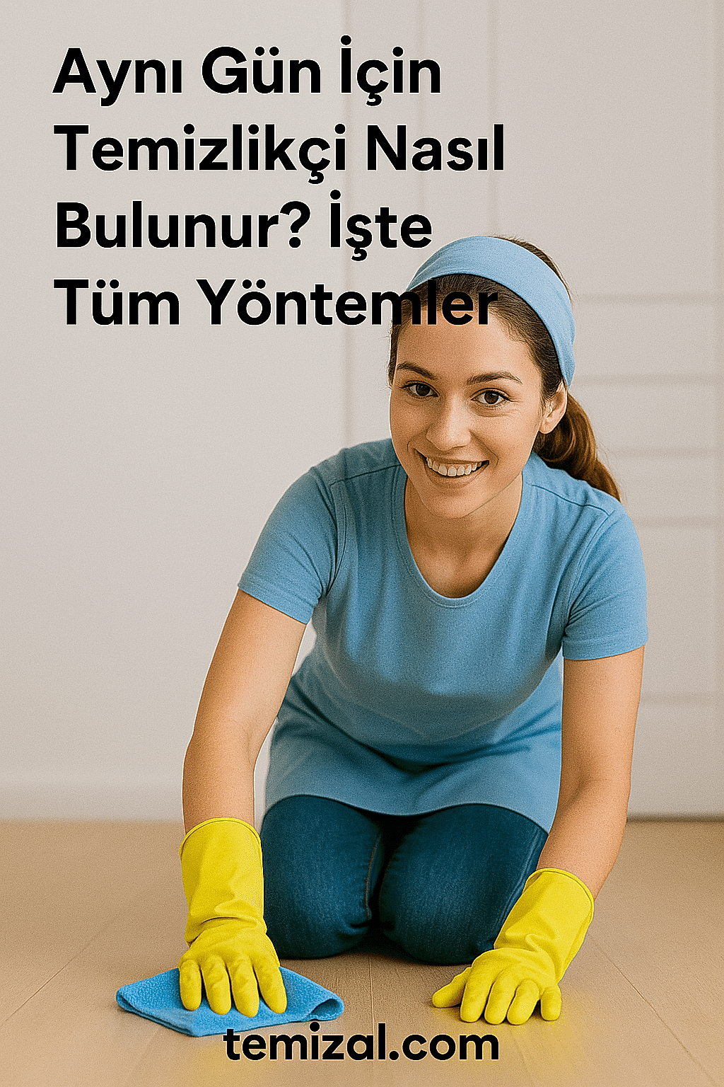 Aynı Gün İçin Temizlikçi Nasıl Bulunur? İşte Tüm Yöntemler