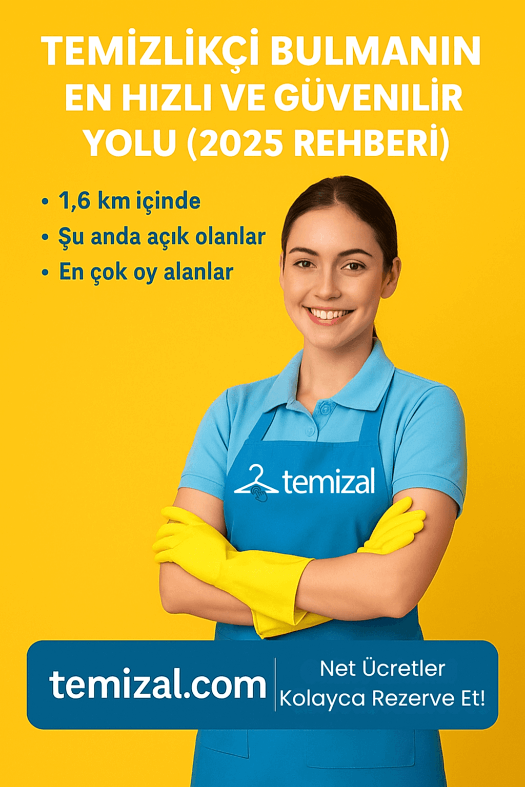 &nbsp;Temizlikçi Bulmanın En Hızlı ve Güvenilir Yolu (2025 Rehberi)
