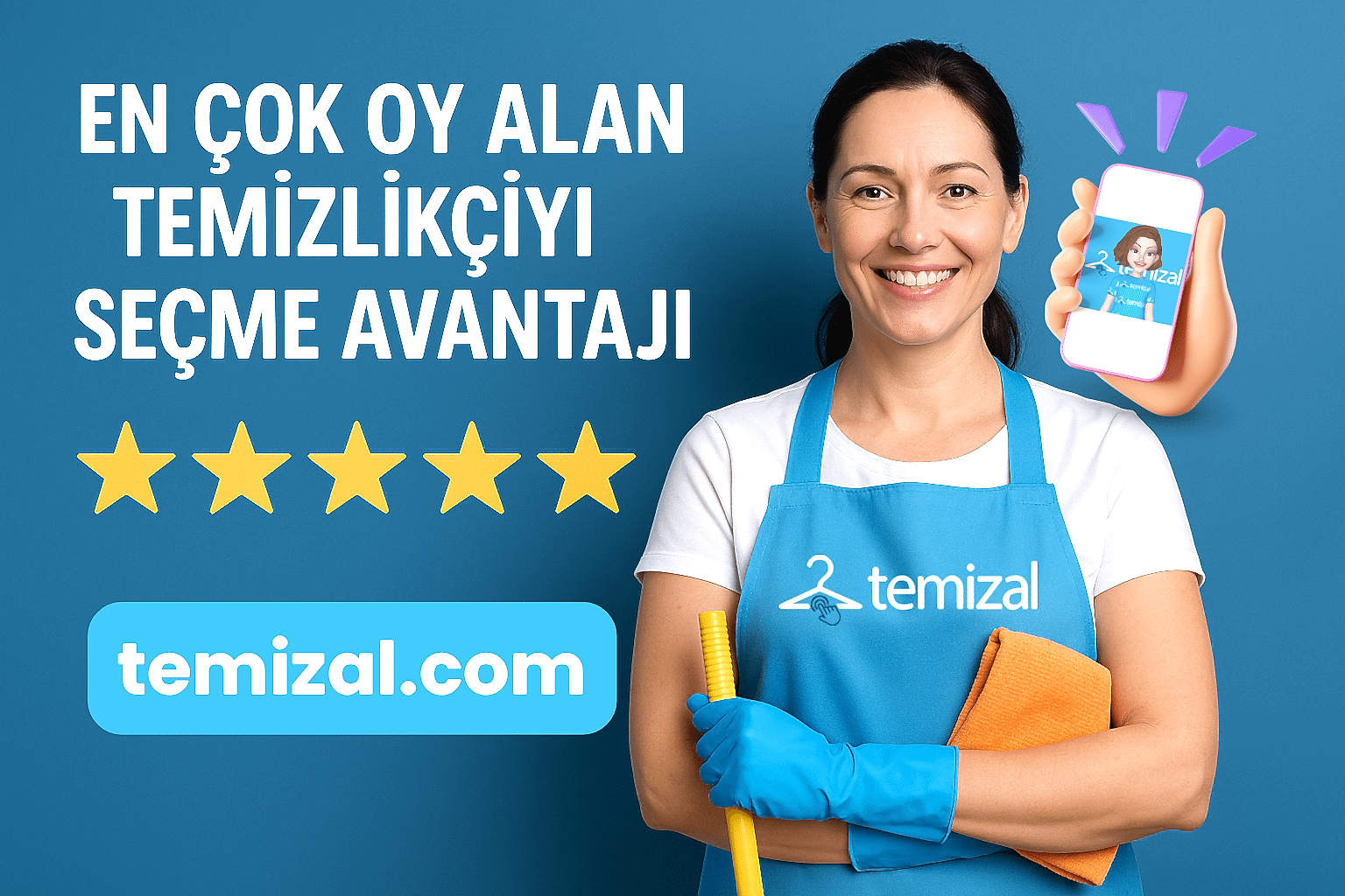 En Çok Oy Alan Temizlikçileri Seçme Avantajı