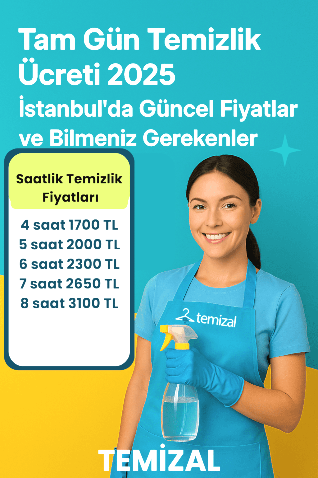 Tam Gün Temizlik Ücreti 2025: İstanbul’da Güncel Fiyatlar ve Bilmeniz Gerekenler