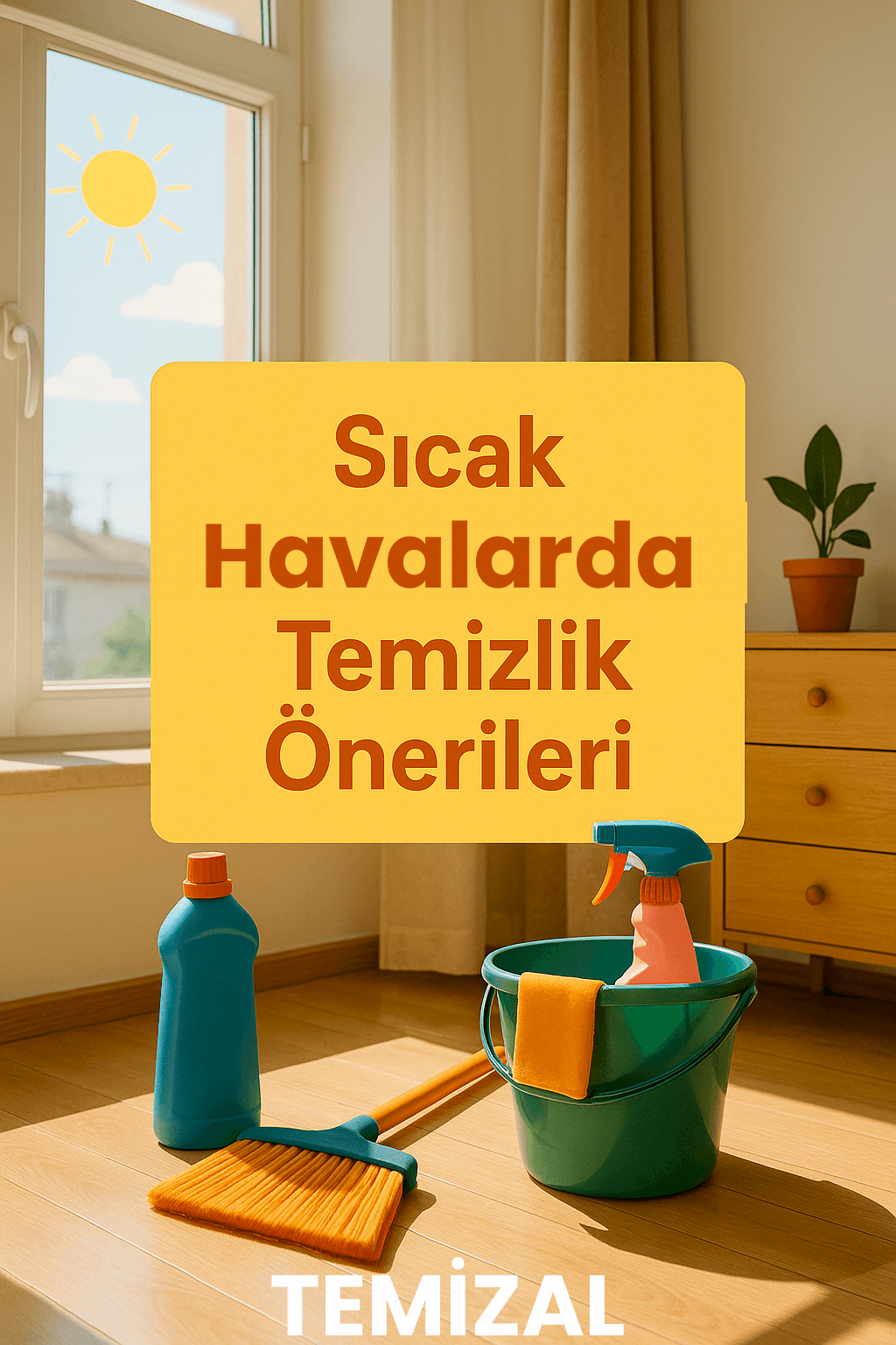 Sıcak Havlarda Temizlik Önerileri: Evinizi Ferah Tutmanın Yolları