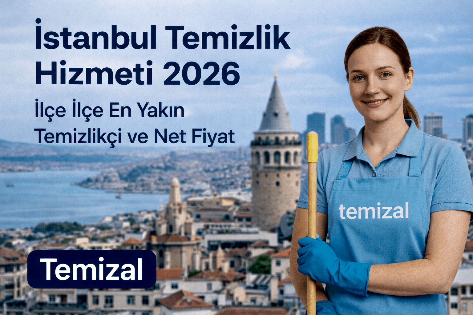 İstanbul Temizlik Hizmeti 2026 – İlçe İlçe En Yakın Temizlikçi ve Net Fiyat | Temizal