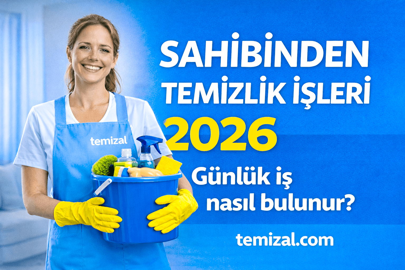 Sahibinden Temizlik İşleri: Günlük İş Nasıl Bulunur? (2026 Rehberi)